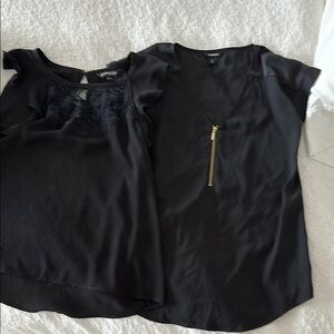 Elegant Black Women's Tops